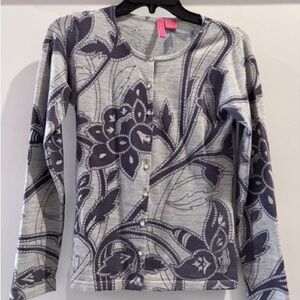 Charlotte sweater with embellishments.